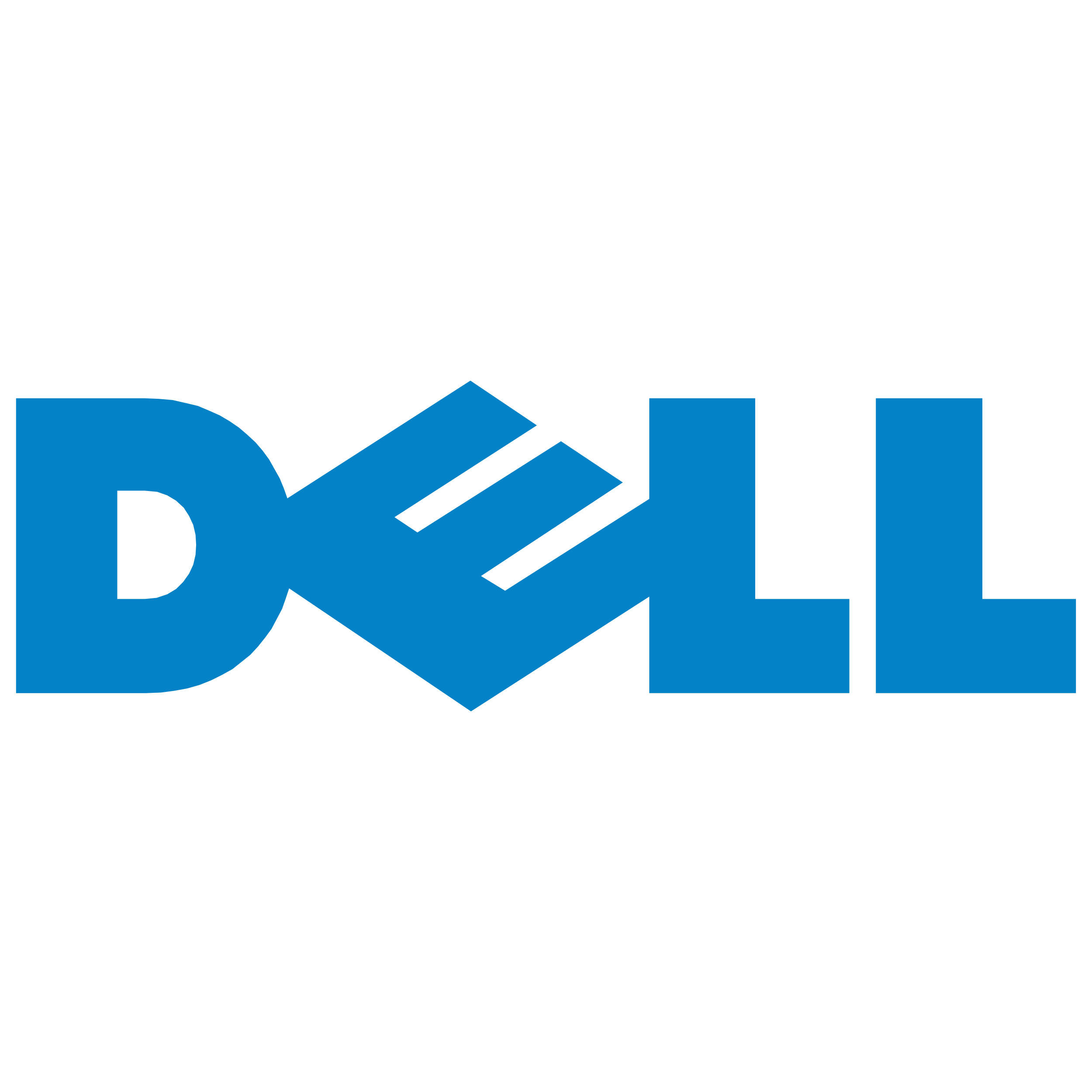 Dell technology brand logo