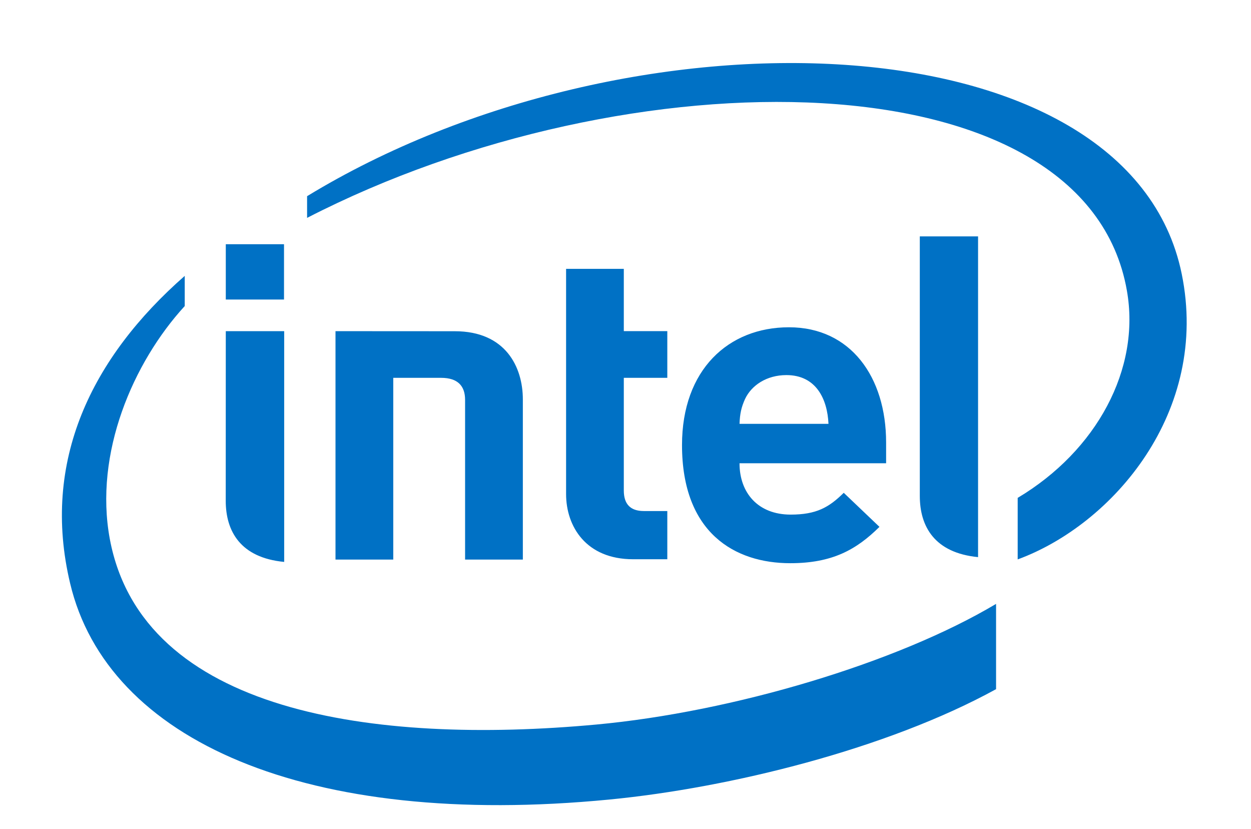 Intel technology brand logo