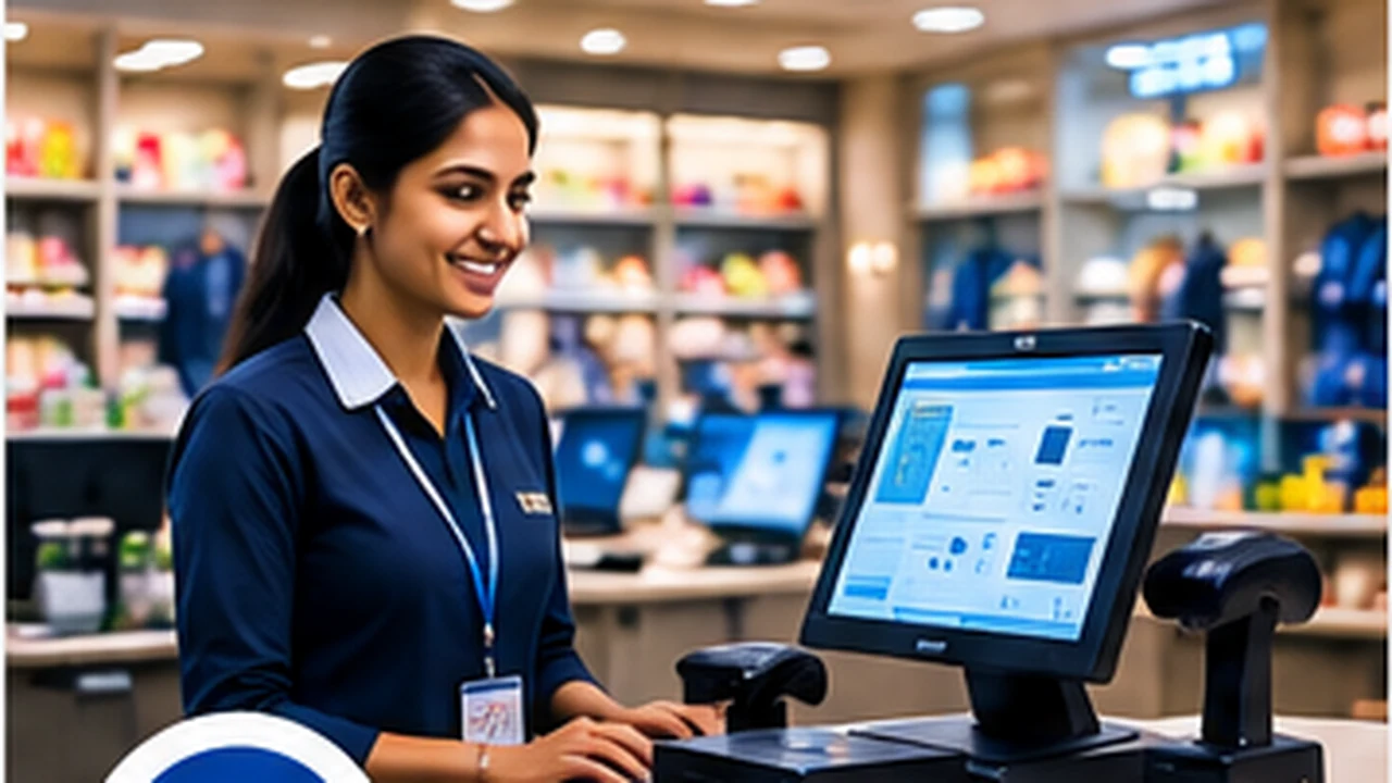 Retail store using POS billing and inventory systems