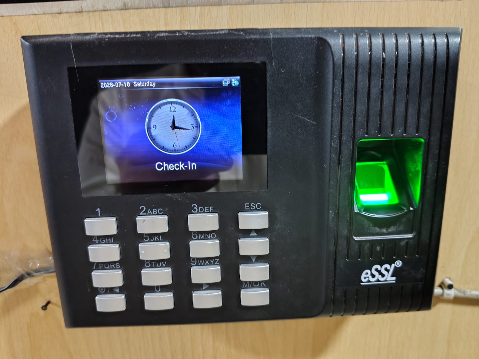 Biometric attendance and access control device